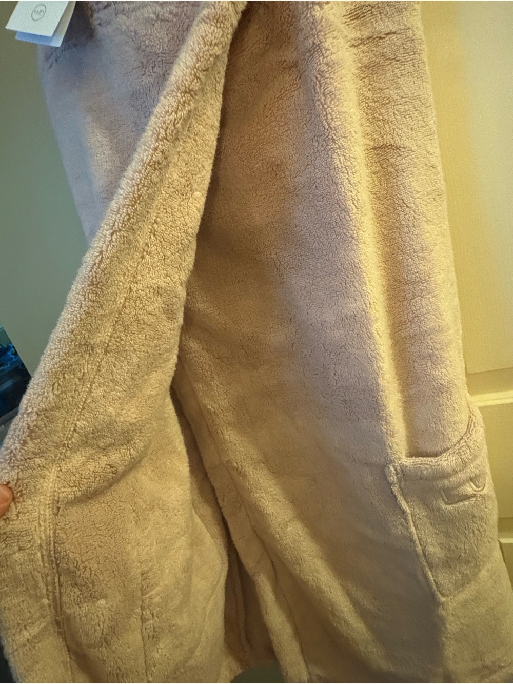 Dusty Rose Plush Dress-Luin Living Spa Dress - Picture 5 of 6